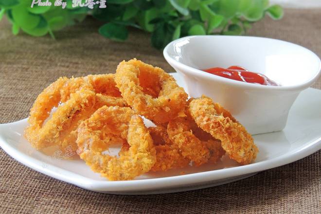 Fried Squid Rings 4PCS 炸鱿鱼圈